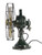 Circa 1919 6 Blade 12" GE 3 Star Oscillating Desk Fan w/original Perfumizer attachment
