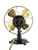Circa 1915  8" Menominee Tab Foot Stationary Cast Brass Struts Desk Fan Original