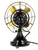 Professionally Restored Circa 1919  8" GE Badged Delco Light 32v DC Oscillating Desk Fan