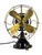 Professionally Restored Circa 1919  8" GE Badged Delco Light 32v DC Oscillating Desk Fan