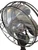1937 Emerson 12" Silver Swan Pedestal Fan Type 5460 Original
