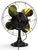 Rare Circa 1903 16" Emerson Type 1220 Trunnion Mount Restored Desk Fan