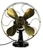 Circa 1911 16" Western Electric  Hawthorn "Tank" Desk Fan All Original