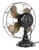 Circa 1900 All Original Finish Emerson PI241 12" Fixed/Stick Mount Desk Fan
