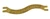 Brass Western Electric Etched Banner Cage/Guard Badge Unused