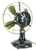 12" Dayton Tab Foot Type 50 Brass Desk Fan