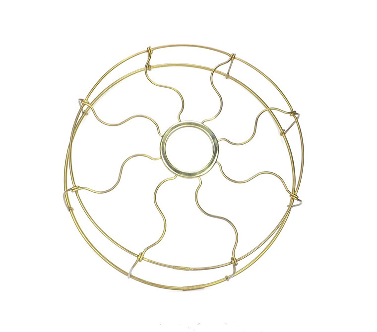 Original 12" Brass Cage/Guard For Mesco Desk Fan