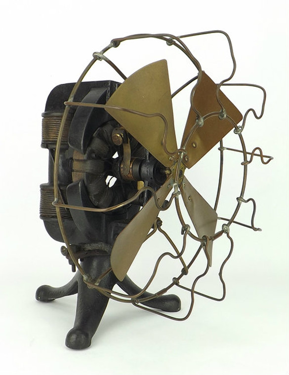 Thomas Edison Brass Fan