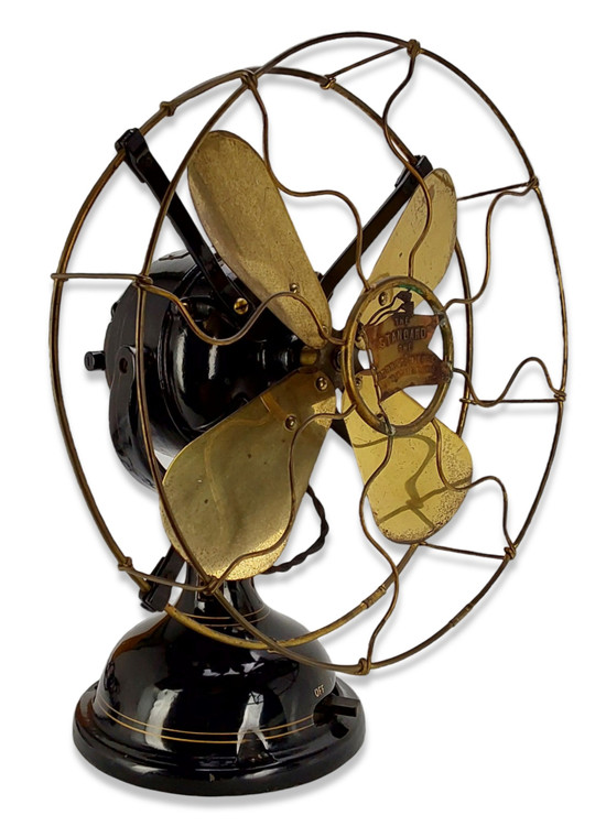 Original Circa 1912 R&M 1500 12" Tank Motor Fan DC