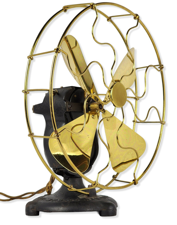 Circa 1903 10" Lionel "Perfection" Battery Fan Bipolar