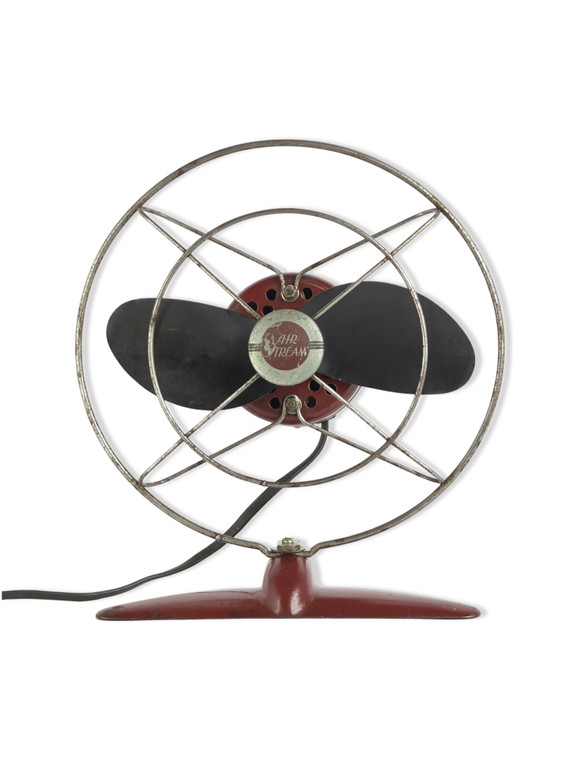 Circa 1935 8" Marshall Hindsley Frisbie Modernist Design Airplane Desk Fan