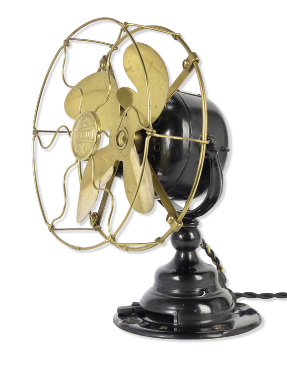 1914 8" Emerson 19644 Desk Fan Original Finish