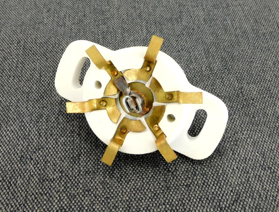 Limited Production GE General Electric Pancake Switch Base and Back