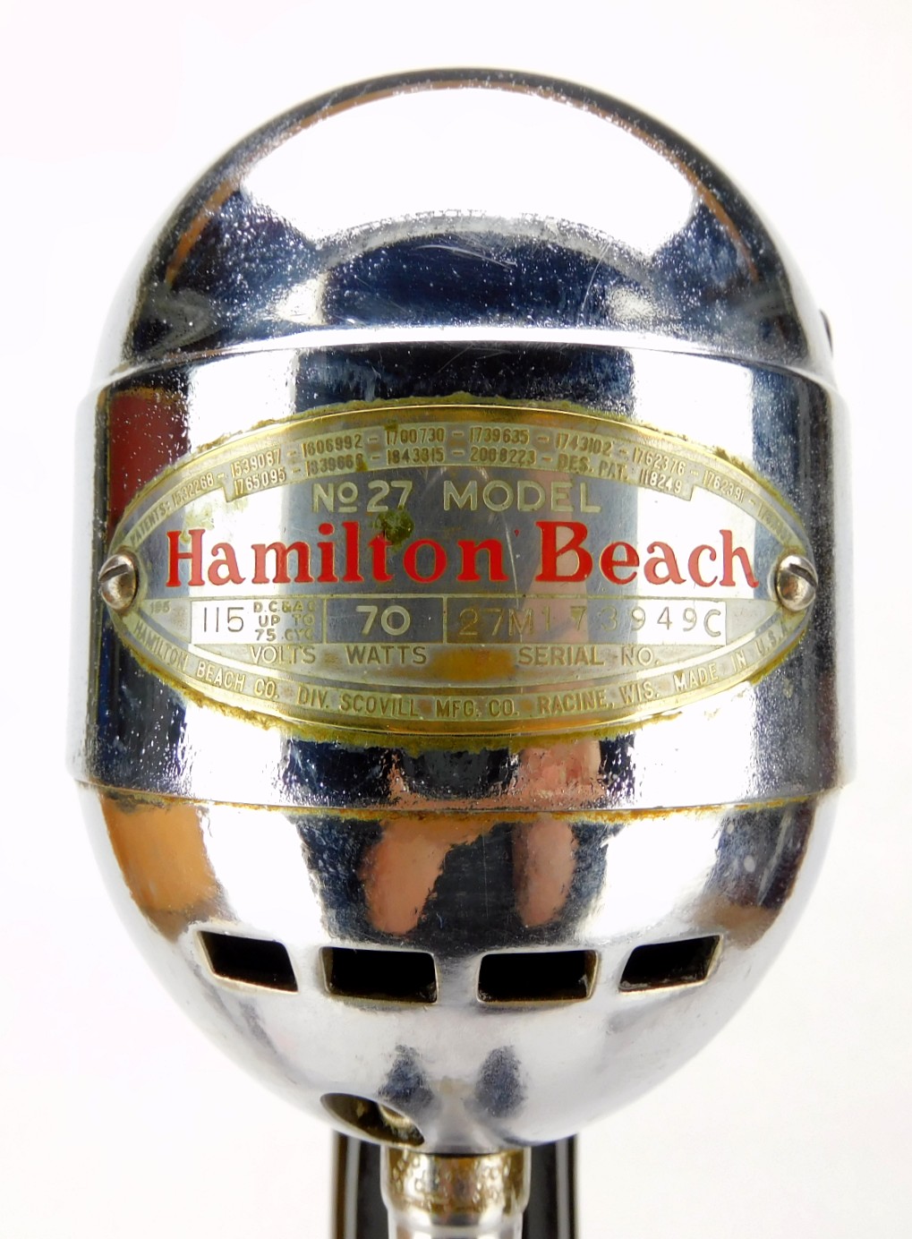Vintage Hamilton Beach Milkshake Mixer - Matthew Bullock Auctioneers