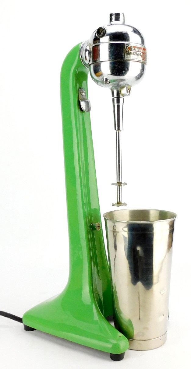 WORKING Machine Craft Vintage Milkshake Blender Malt Mixer Jadeite Green  Model B