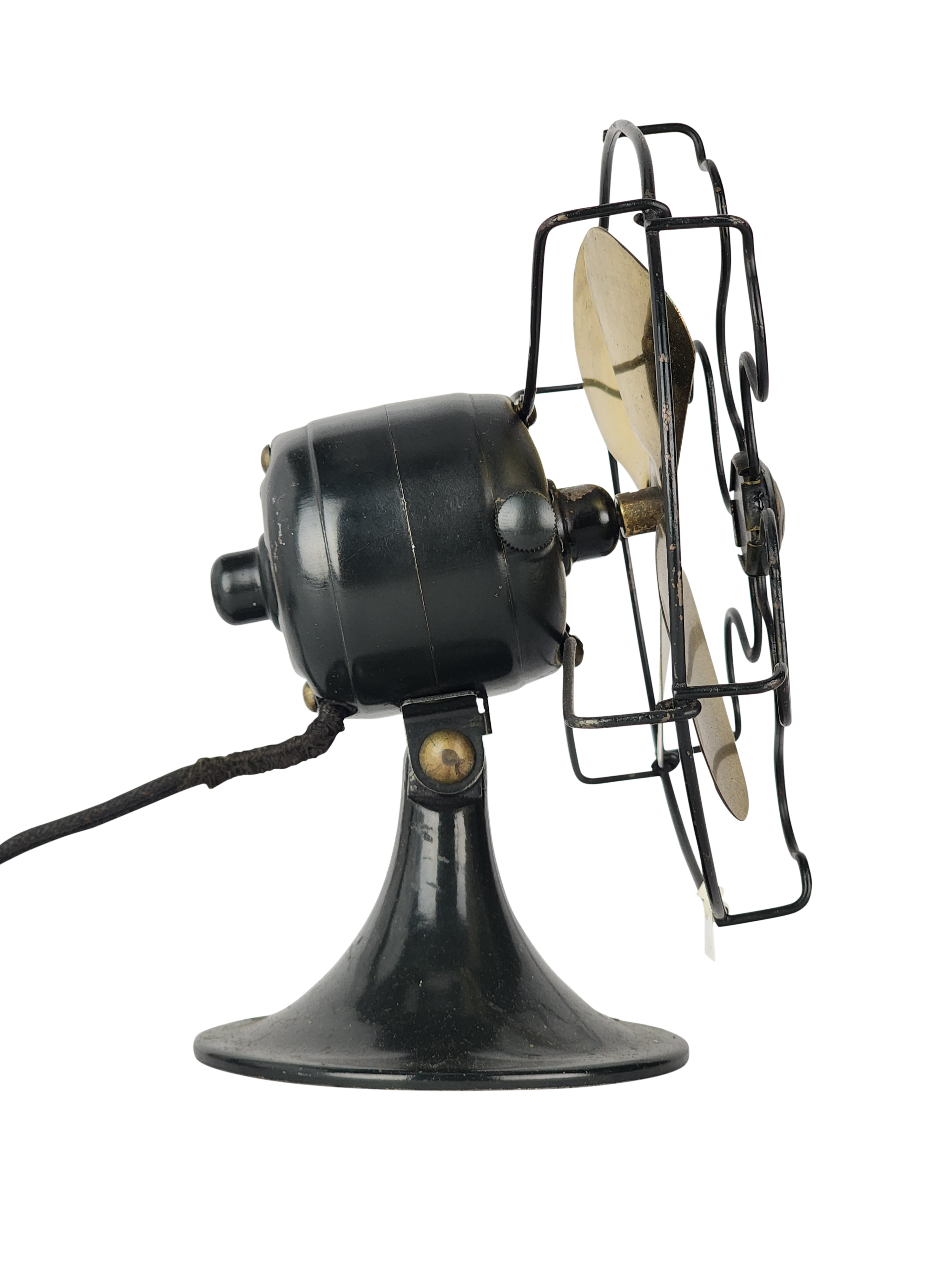 Circa 1924 6" GE table fan Antique Fan Supply Co