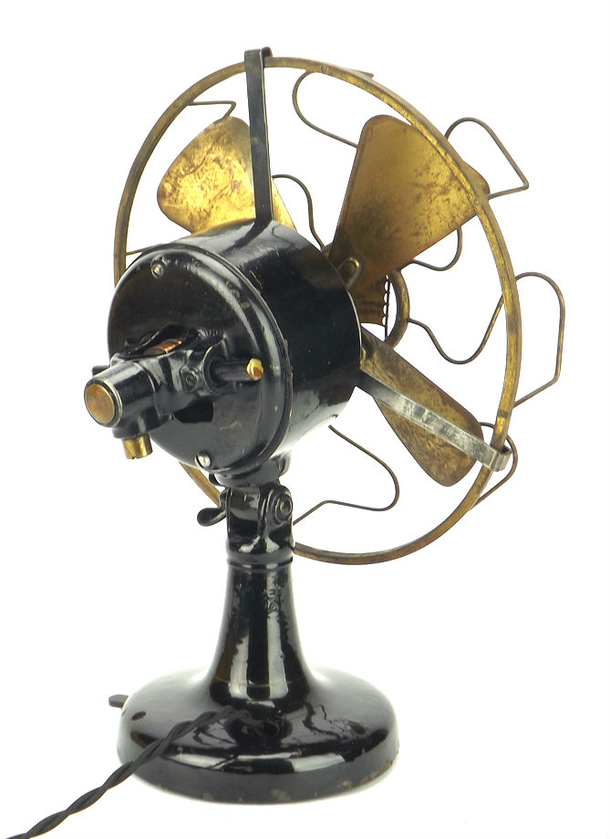 Robbins & Myers 8" Exposed Commutator Fan - antiquefanparts