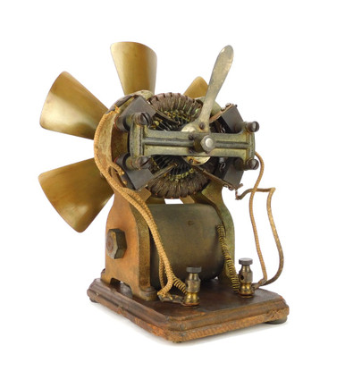 1890 Early Bipolar Motor In The Manner Of Edison Slow Motor