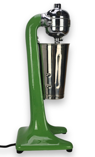 Hamilton Beach Milkshake Maker Vintage in Jadite Green at 1stDibs