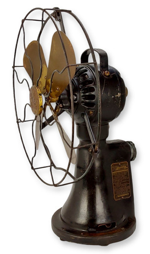 Circa 1920 GE Coin Operated Hotel Taxi Fan Original Finish