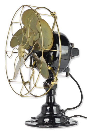 1911 Emerson 16666 Oscillating Desk Fan All Original - Antique Fan