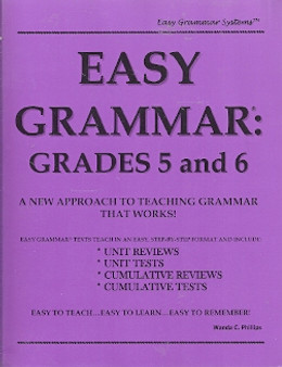 Easy Grammar: Grades 5 And 6 (ID5192)