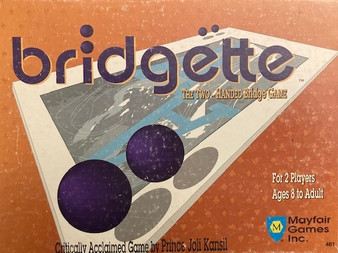 Bridgetteo - The Two-handed Bridge Game - For 2 Players Ages 8 Adult (ID15192)