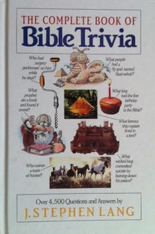 The Complete Book Of Bible Trivia (ID14181)