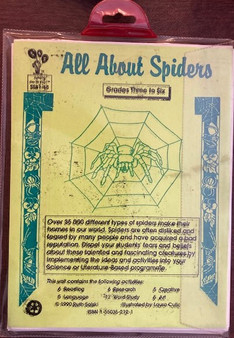 All About Spiders - Grades Three To Six - Unit Study (ID16803)