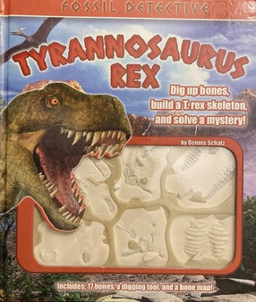 Tyrannosaurus Rex - Dig Up Bones, Build A T. Rex Skeleton, And Solve A Mystery! - Includes: 17 Bones, A Digging Tool, And A Bone Map! (ID17653)