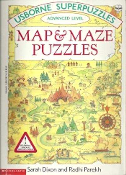 Map & Maze Puzzles - Usborne Superpuzzles (ID652)