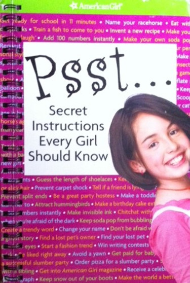 Psst... Secret Instruction Every Girl Should Know (ID13259)