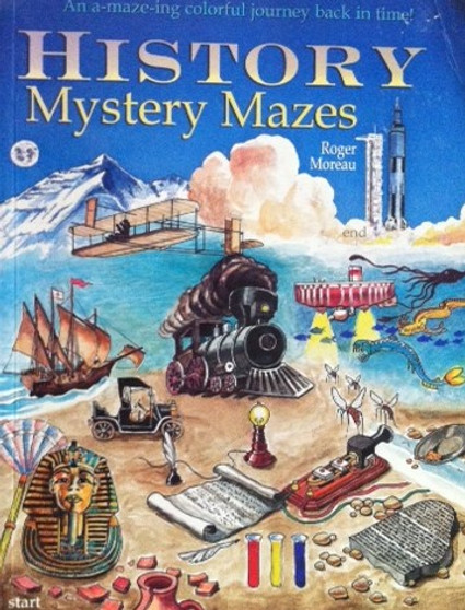 History Mystery Mazes - An A-maze-ing Colorful Journey Back In Time! (ID13520)