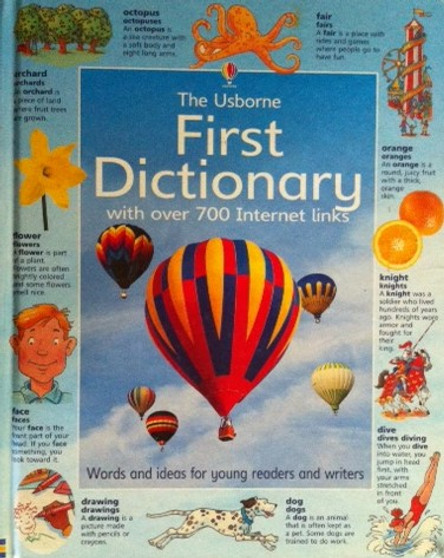 The Usborne First Dictionary With Over 700 Internet Links (ID13792)