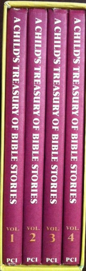 A Childs Treasury Of Bible Stories - 4 Volume Set (ID14172)