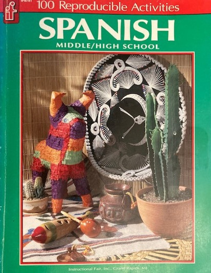 Spanish Middle / High School - 100 Reproducible Activities (ID15353)