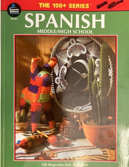 Spanish Middle / High School - 100 Reproducible Activities (ID15355)