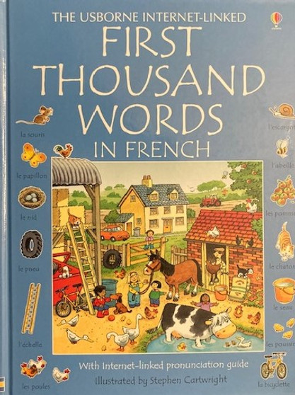 The Usborne Internet-linked First Thousand Words In French (ID15325)
