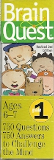Brain Quest Cards - Ages 6-7 - Grade One (ID5304)