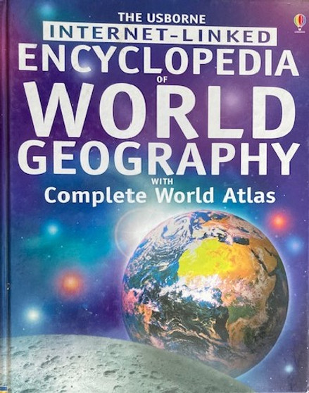 The Usborne Internet-linked Encyclopedia Of World Geography With Complete World Atlas (ID17320)