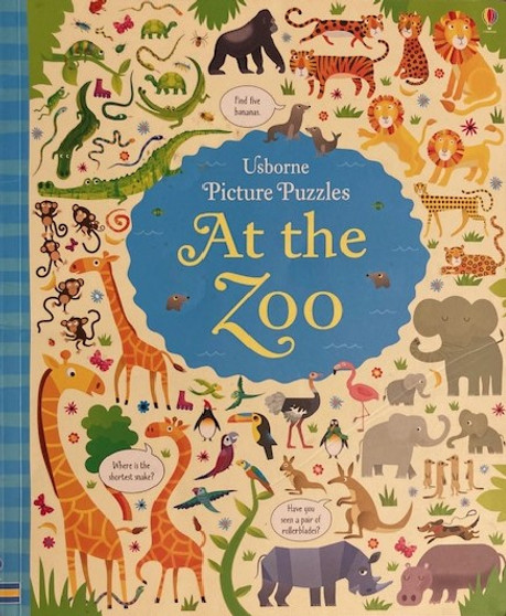 Usborne Picture Puzzles At The Zoo (ID17481)