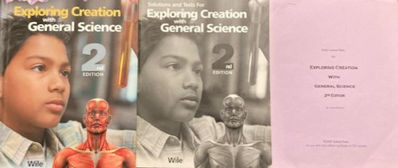 Exploration Creation With General Science 2nd Edition - Textbook, Solutions & Tests, & Daily Lesson Plans (ID17654)