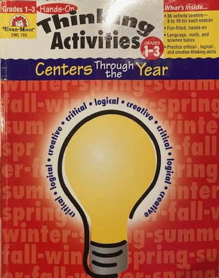 Thinking Activities Grades 1 - 3 - Centers Through The Year (ID17675)