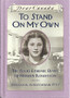 To Stand On My Own (ID1193)