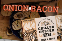Bayou Carlin Oyster Co. Grilled Oyster Kits - Caramelized Onion and Bacon Butter - 1 dozen