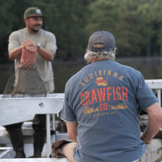 Louisiana Crawfish Company La Crawfish Co. Vintage Tshirt