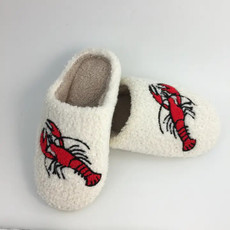 Plush Crawfish Slippers Plush Crawfish Slippers