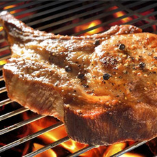 Comeaux's Pork Sausage Stuffed Pork Chops Comeaux's Pork Sausage Stuffed Pork Chops
