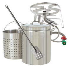 Bayou Classic Cooking Combo #5 - 62 Qt Stainless Steel Bayou Classic Cooking Combo #5 - 62 Qt Stainless Steel
