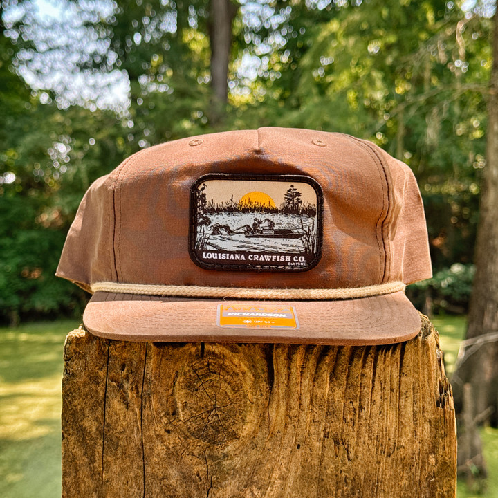 LA Crawfish Co. Boat Patch Grandpa Hat